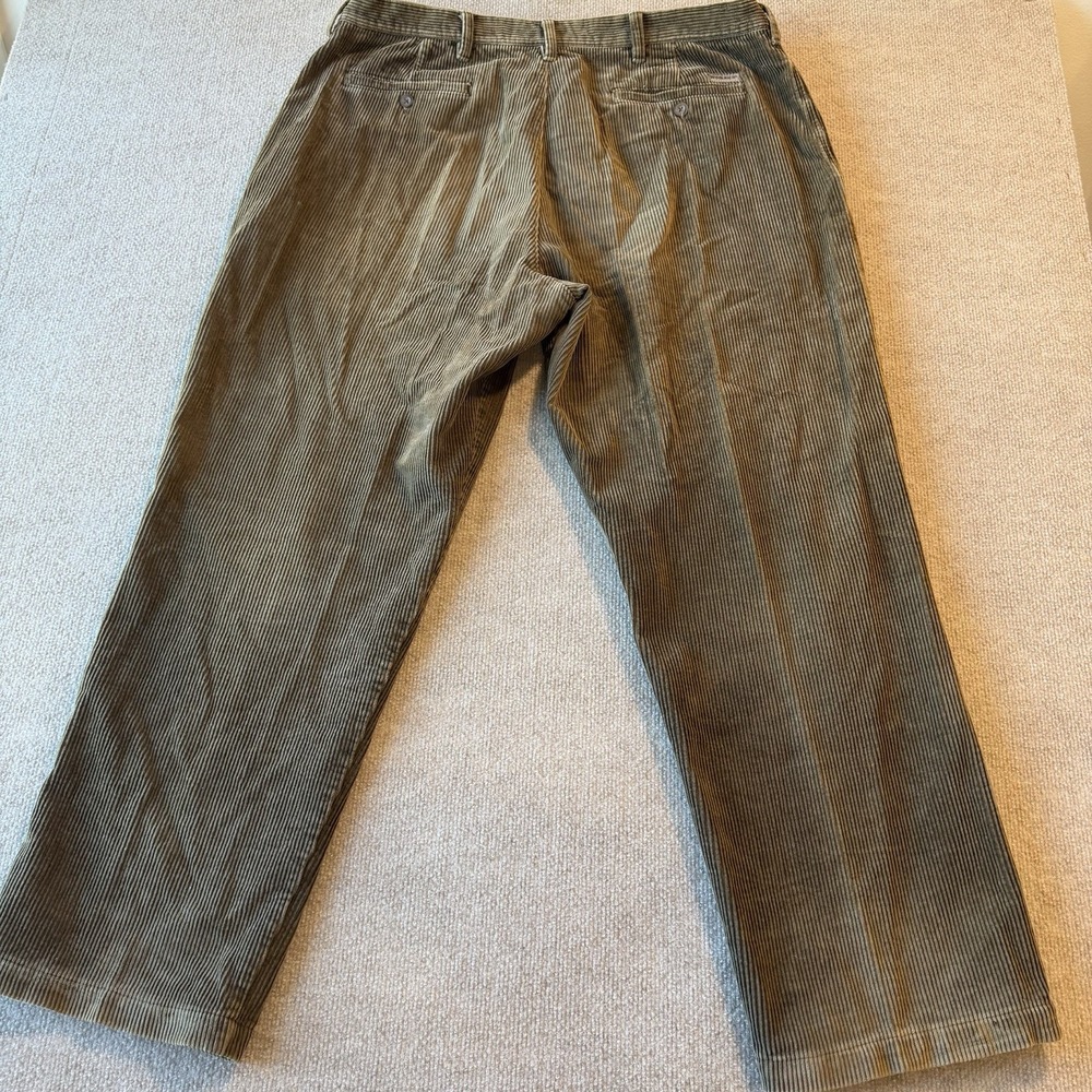 Vintage Woolrich Cotton Corduroy‎ Pants Men's 38x42 Dark Loden 1516 - Picture 8 of 9